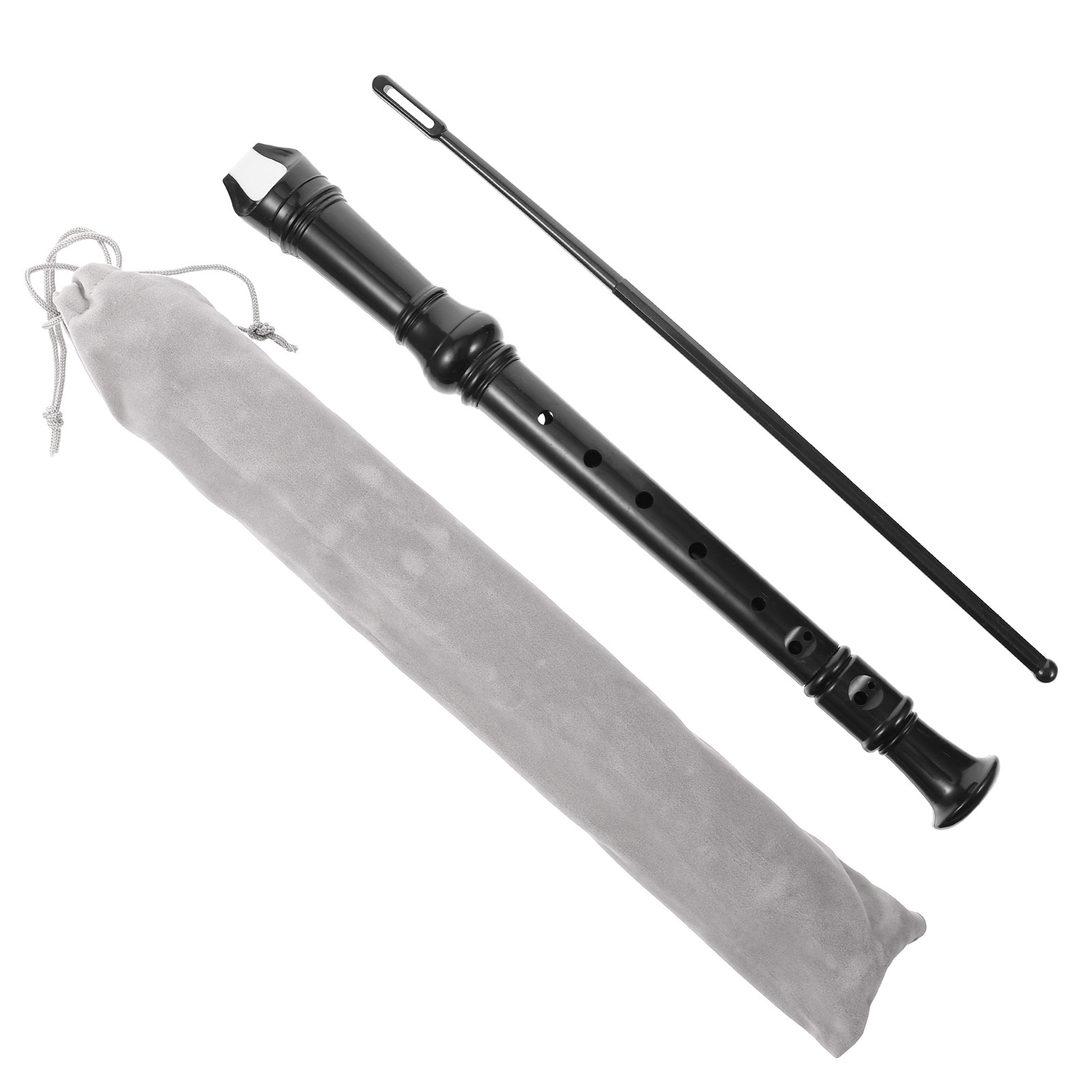 Musical Instrument A Recorder - 1Set Sopraanblokfluit 8-gaats klarinet Muziekinstrument Reinigingsstaaf