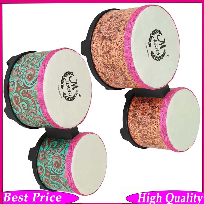 Bongo Drum Set - Draagbare 5+6 inch Bongos Drumset Verbonden