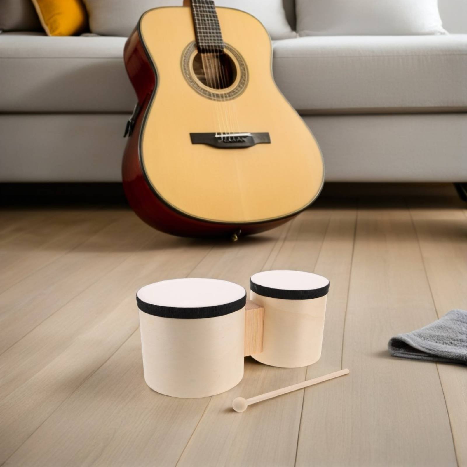 Bongo Drum Set - Bongo Drumset Gemakkelijk te leren Rhythm
