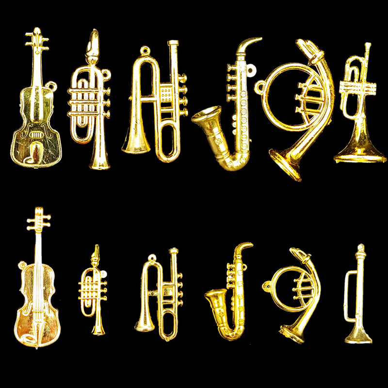 Musical Instrument ____ - 5/10/20PCS Diverse Stijlen Goud Kleur Mini