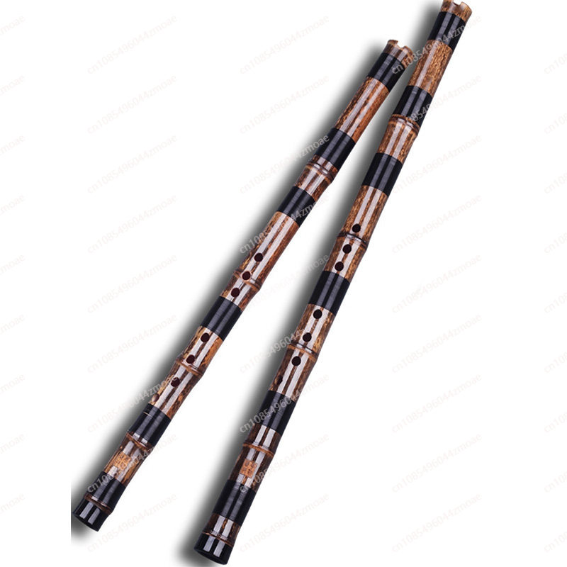 Musical Instrument That You Blow Into - Professionele speelgatfluit één bamboe korte Xiao