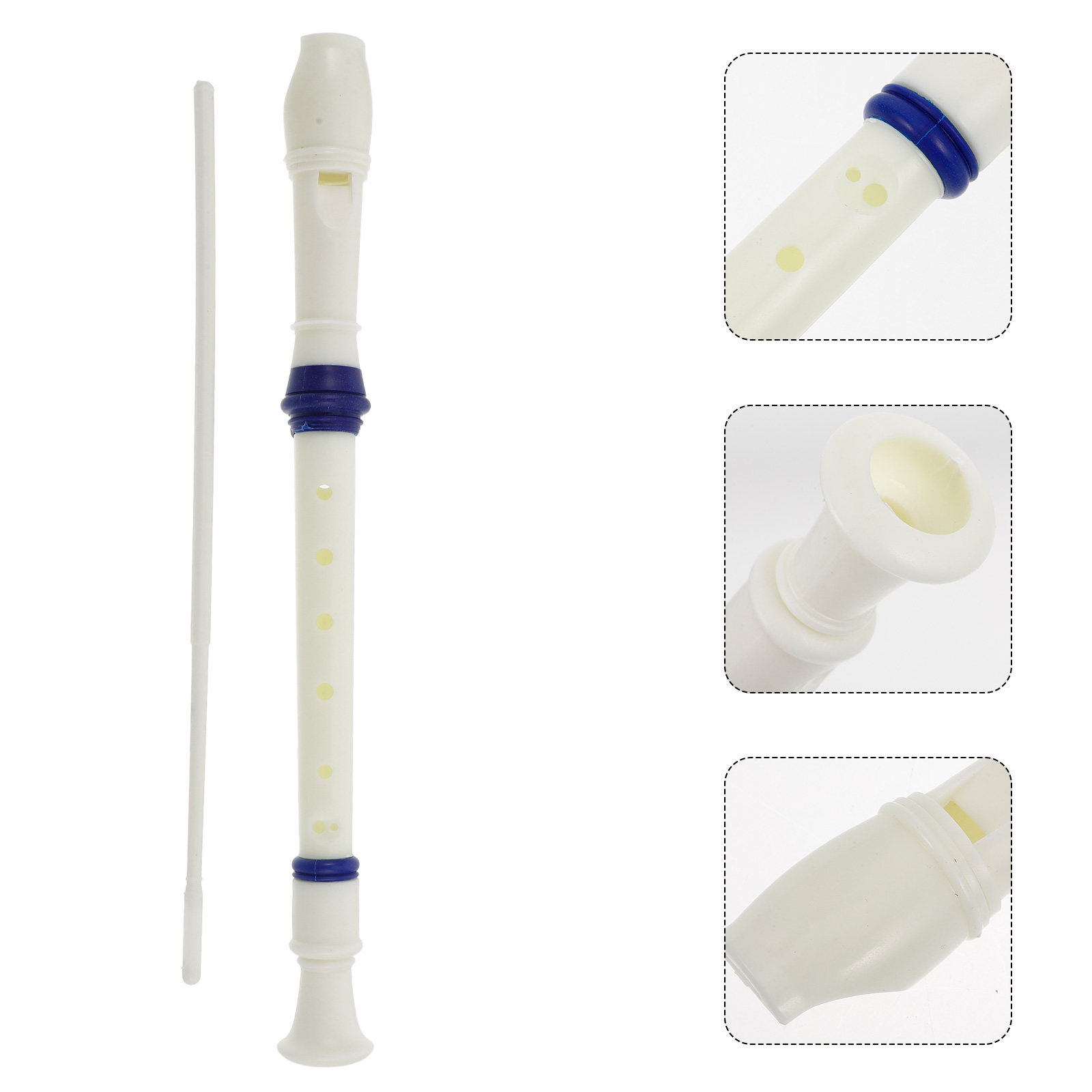 Musical Instrument A Recorder - 8-gaats blokfluit Plastic 8-gaats klarinet Draagbaar