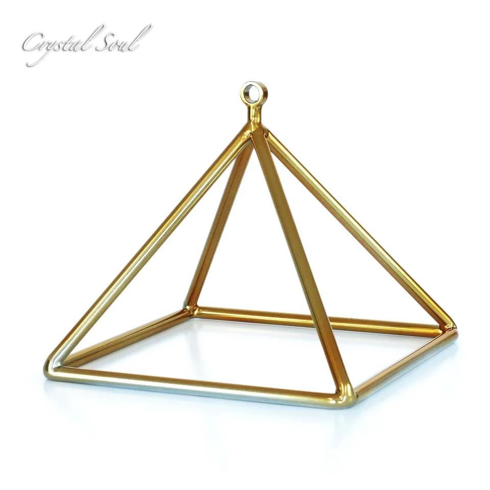 Musical Instrument All - 432Hz 12 inch Kristal Piramide Goud