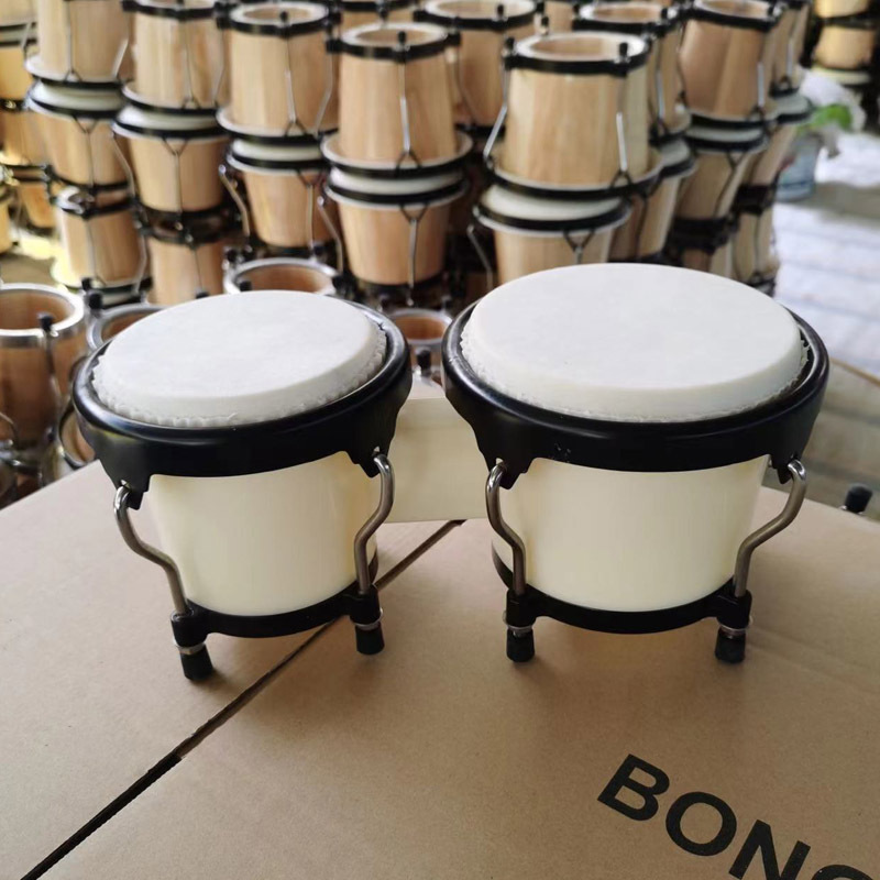 Bongo Drum Set - 4+5-inch ABS kunststof Bongo Drum percussie-instrument