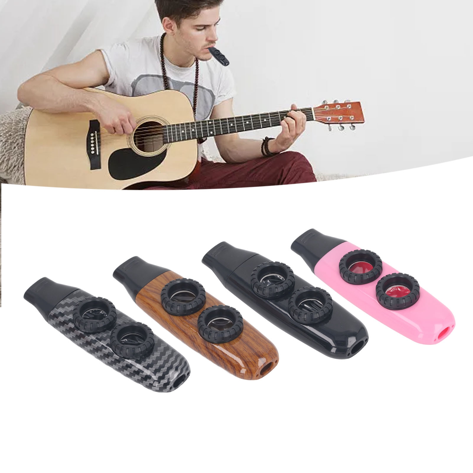 Musical Instrument Flute - Kazoo Fluit Dual Hole Fluit Verstelbaar