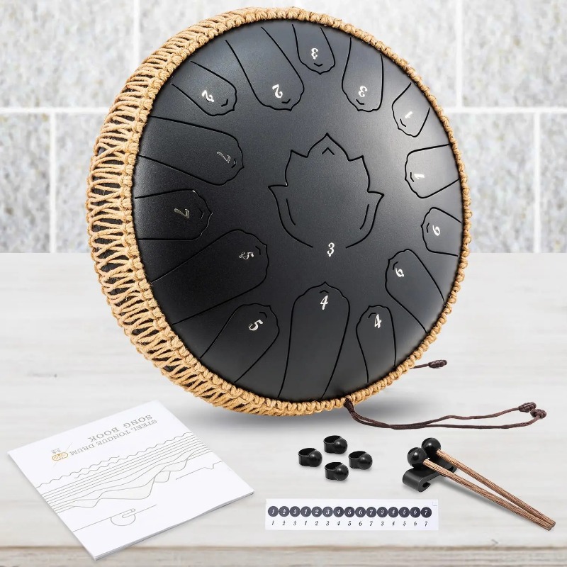 Musical Instrument Morocco - Hluru Stalen Tong Glucofoon 13 Inch