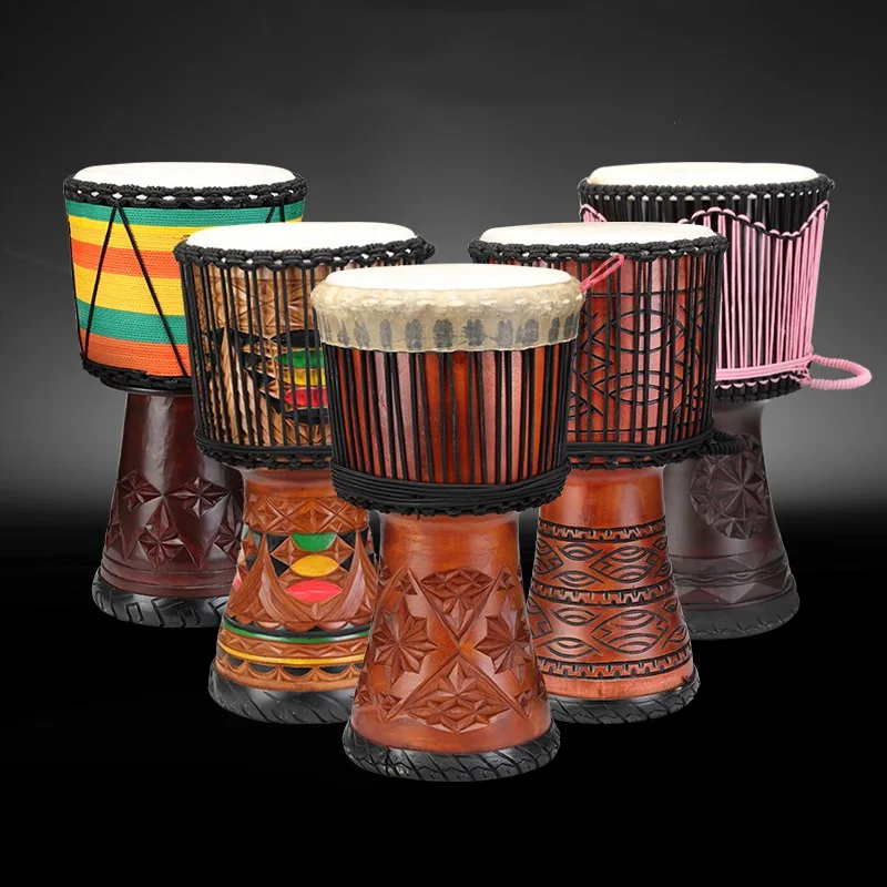 Musical Instrument African - 12 inch Djembe Mahonie Afrikaanse Drum