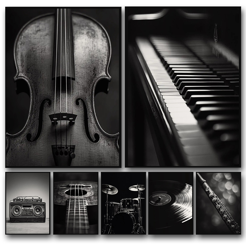 Picture Of Musical Instrument - 1 st frameloze klassieke muziekinstrument fotografie
