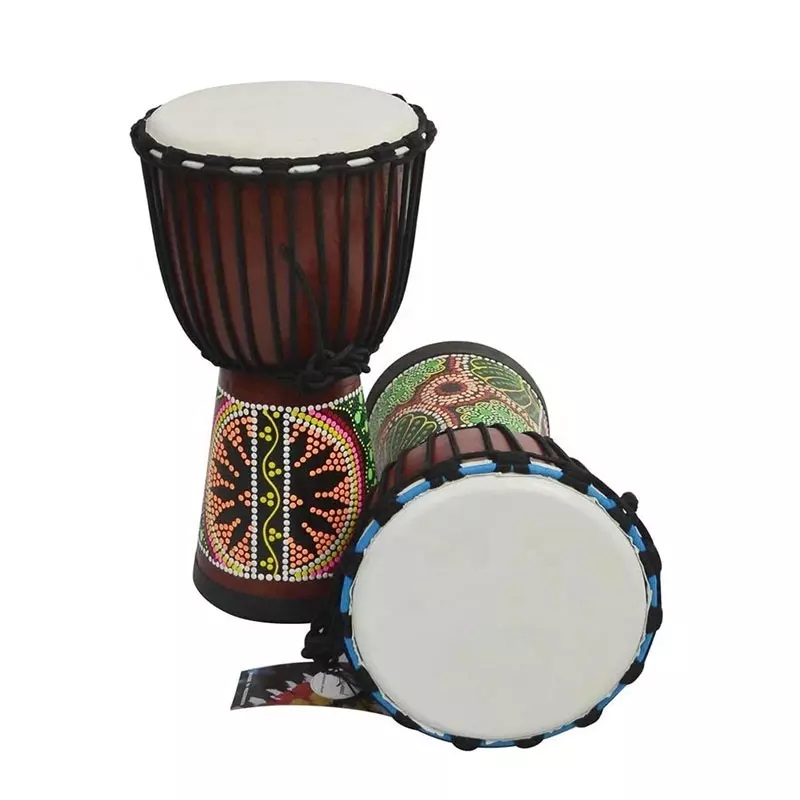 Musical Instrument African - Volwassen maat 12 inch Afrikaanse Djembe
