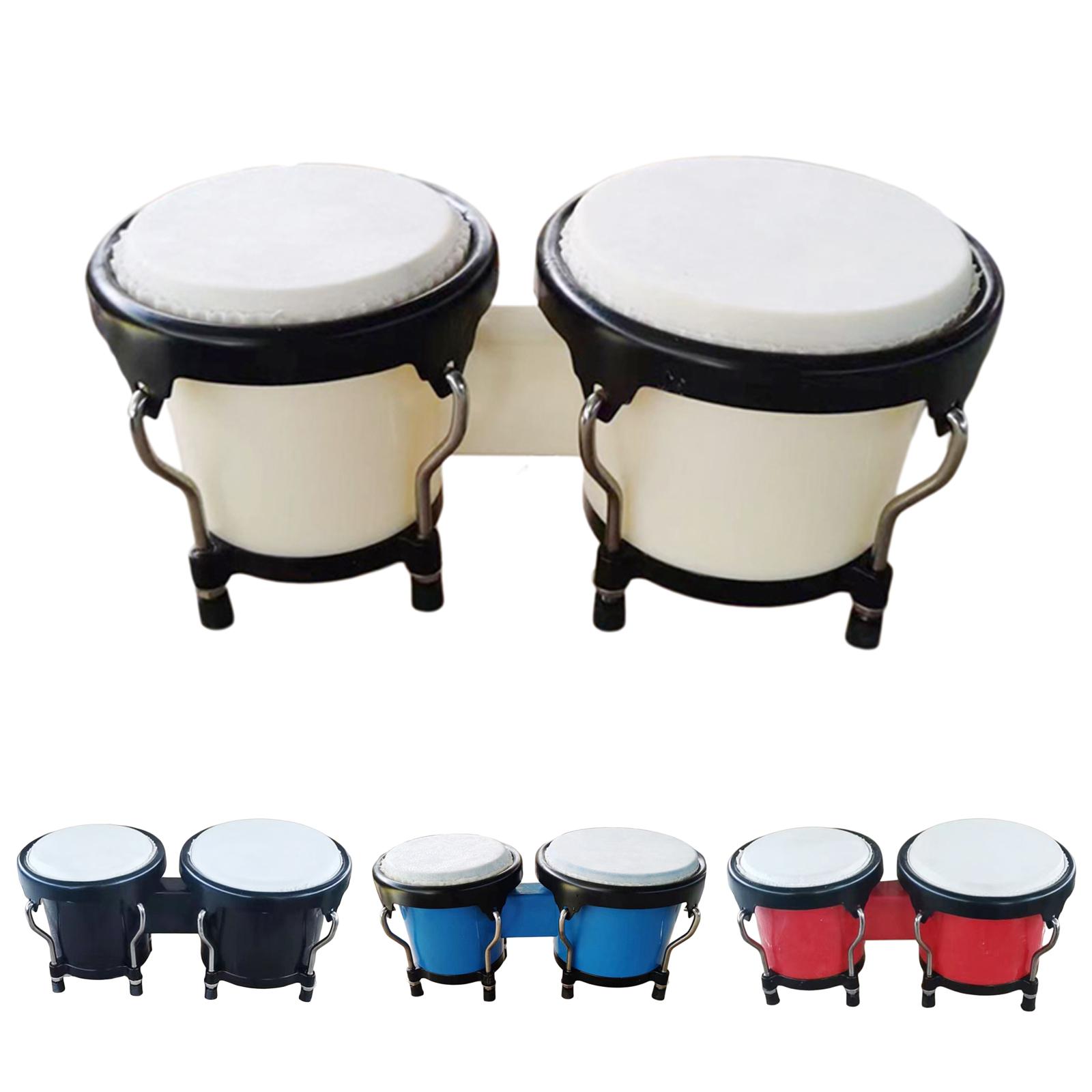 Bongo Drum Set - Percussie Bongo's Drumset Afstembaar Montessori Vroeg
