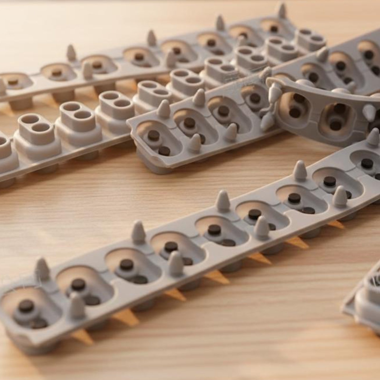Geleidend rubberen sleutelcont - Musical Instrument ____ recensie en prijs