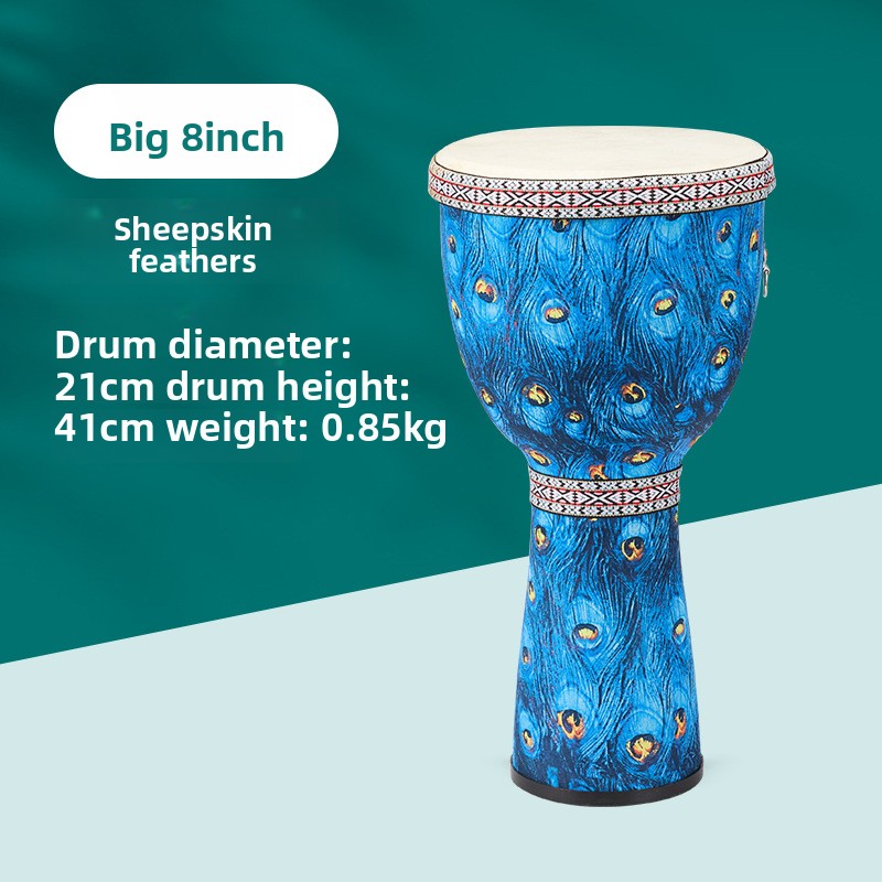 8 inch Afrikaanse grote 8-hand - Bongo Drum Set recensie en prijs