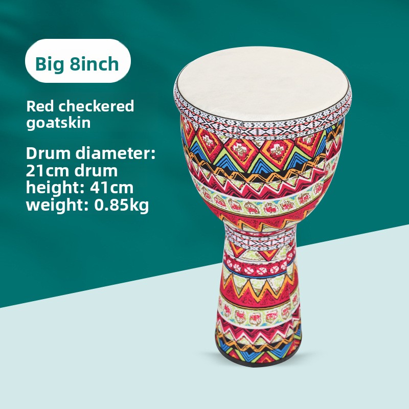 8 inch Afrikaanse grote 8-hand - Bongo Drum Set recensie en prijs
