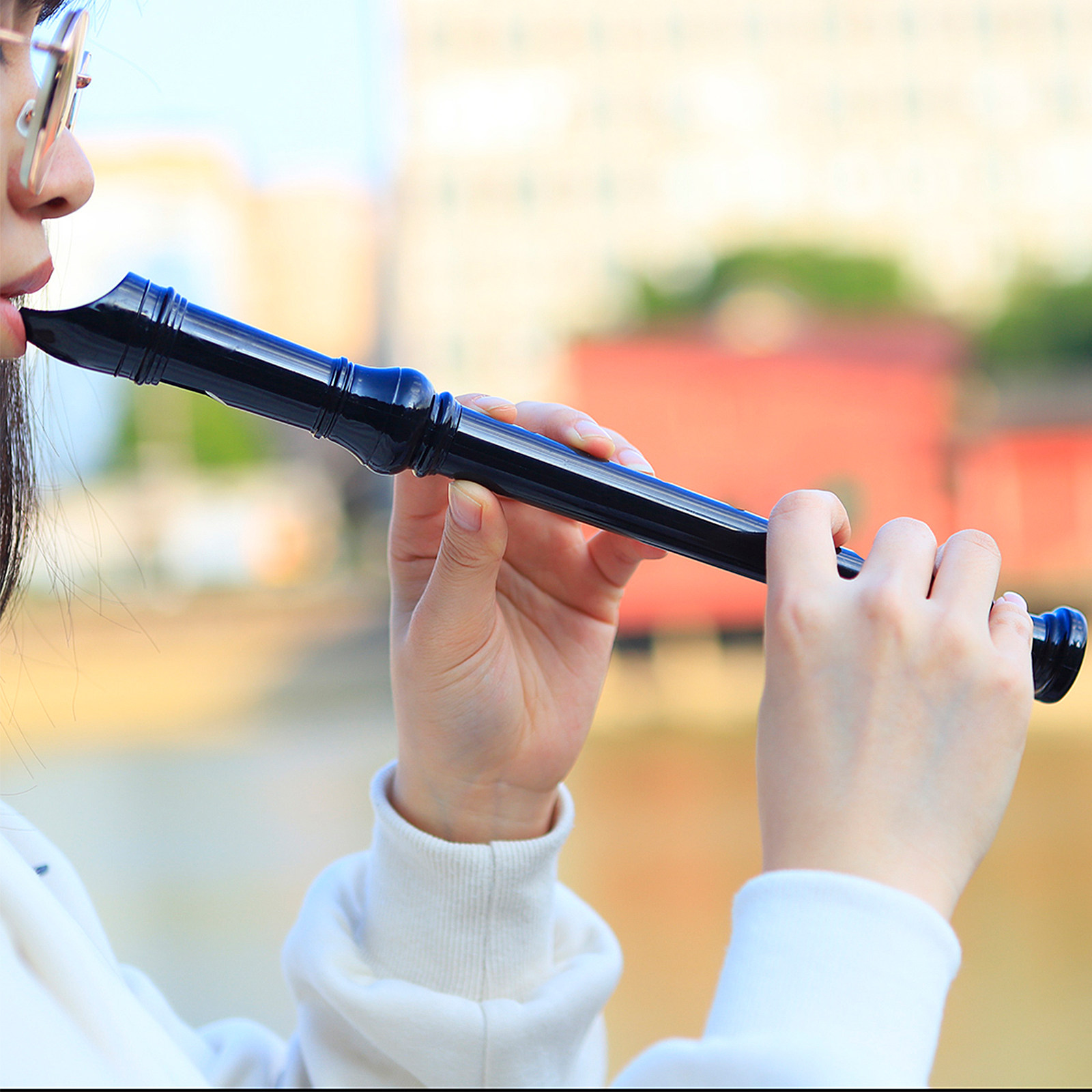 1Set Sopraanblokfluit 8-gaats  - Musical Instrument A Recorder recensie en prijs