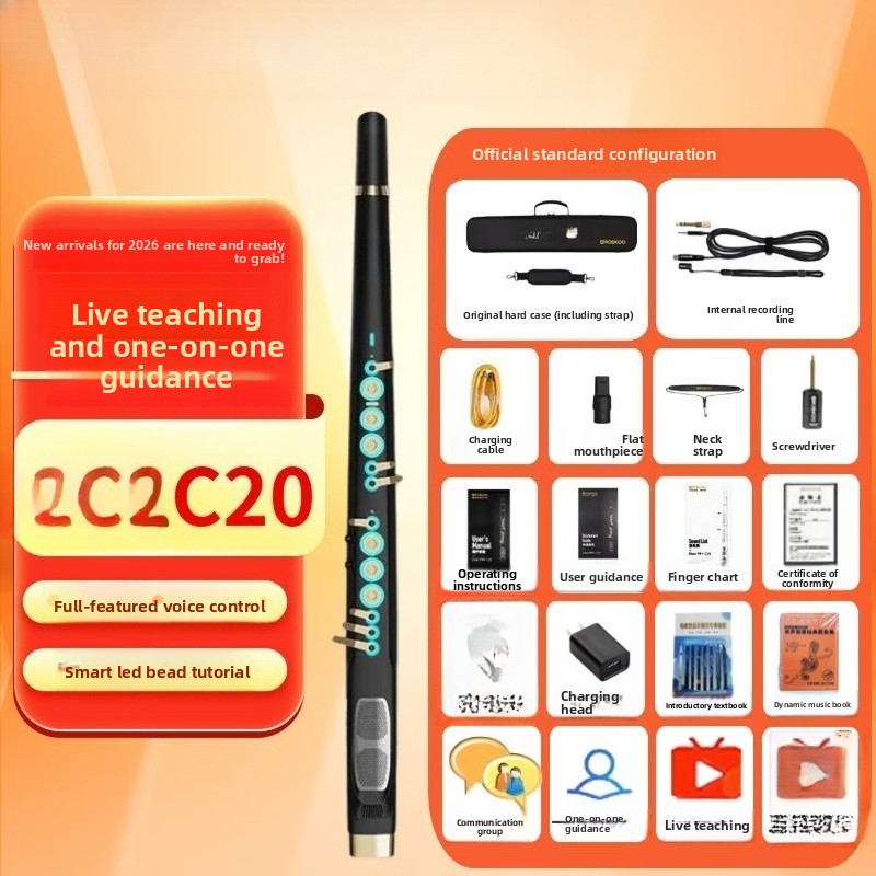 C20 true sampling huishoudelij - Musical Instrument That You Blow Into recensie en prijs