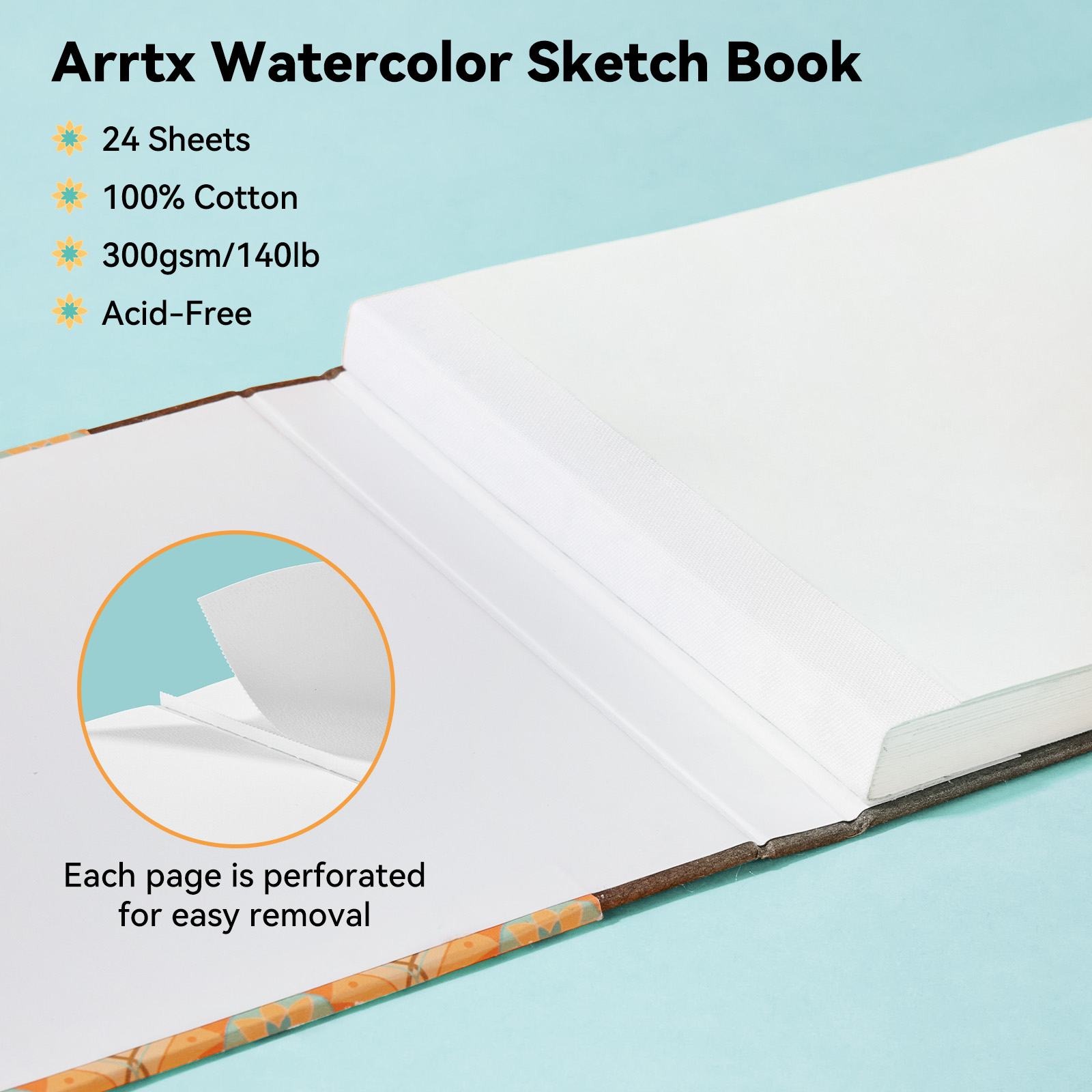 ARRTX Schetsboek Aquarelnotiti - Musical Instrument Coloring Pages recensie en prijs