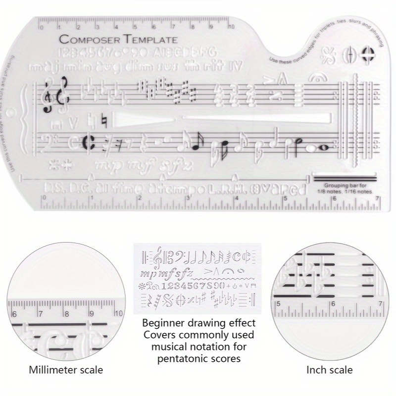 Multifunctionele vijflinige me - Musical Instrument In Drawing recensie en prijs