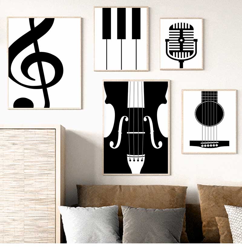 Minimalistische instrumentpost - Picture Of Musical Instrument recensie en prijs