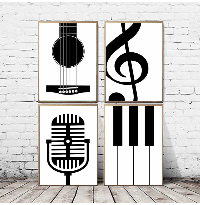 Minimalistische instrumentpost - Picture Of Musical Instrument recensie en prijs