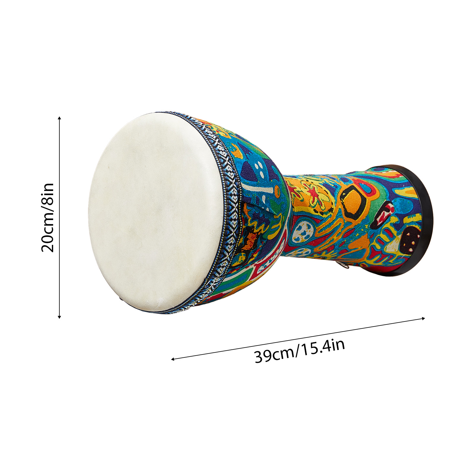 8 inch Afrikaanse trommel Grot - Bongo Drum Set recensie en prijs