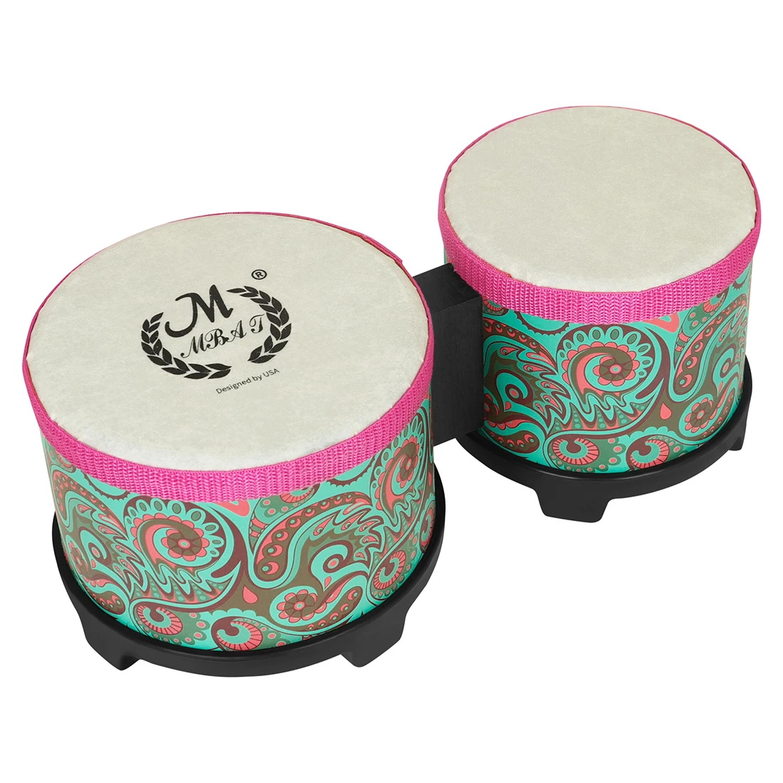 M MBAT Bongo Drum 5-inch en 6- - Bongo Drum Set recensie en prijs