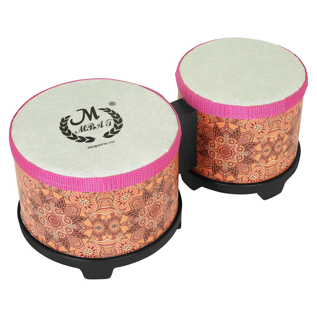 M MBAT Bongo Drum 5-inch en 6- - Bongo Drum Set recensie en prijs