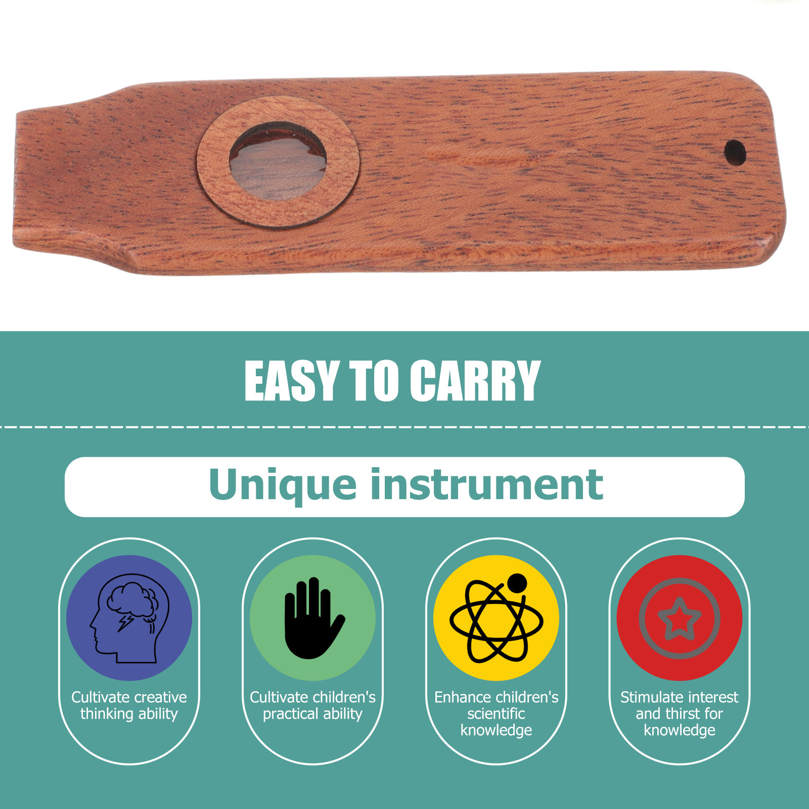 1Set Houten Kazoo Muziekinstru - Musical Instrument All recensie en prijs