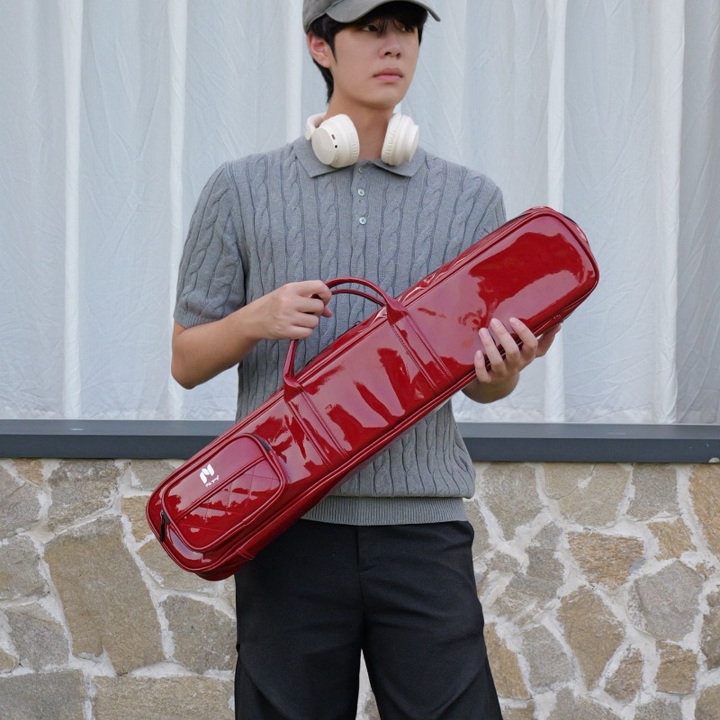 Lakleren bamboe fluitentas Wat - Musical Instrument Flute recensie en prijs