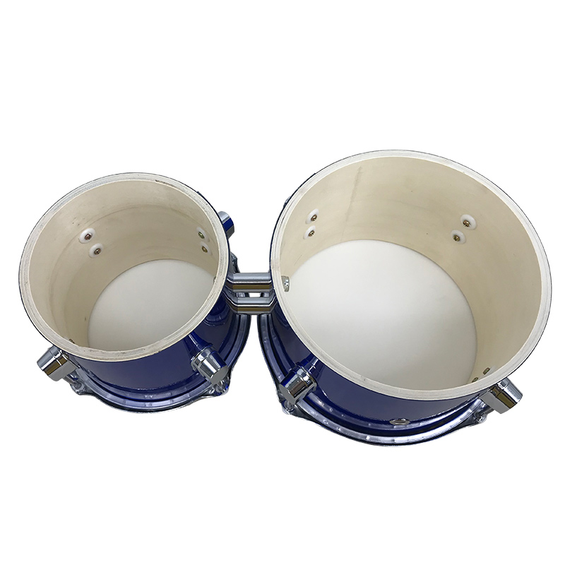 Blauwe Kleur Op Maat Gemaakt 6 - Bongo Drum Set recensie en prijs