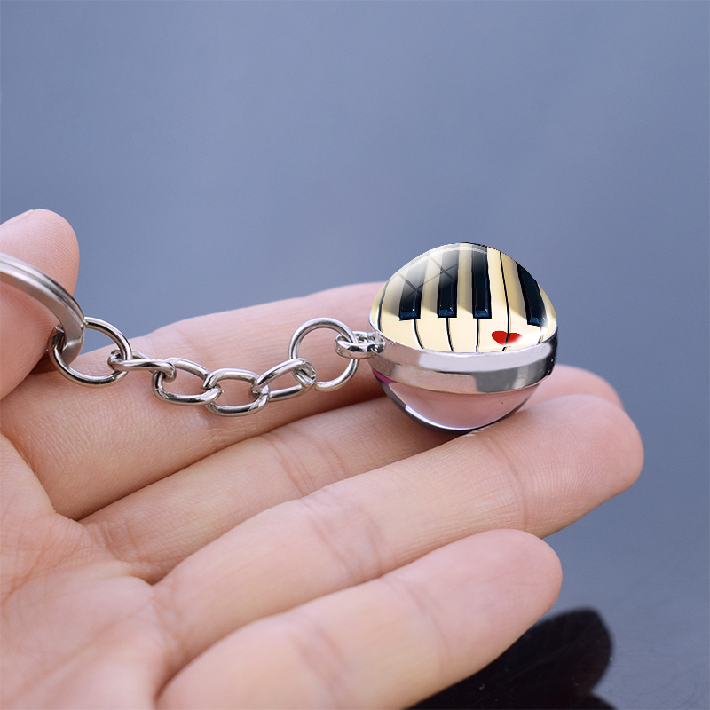 Piano sleutelhanger muziekinst - Musical Instrument All recensie en prijs