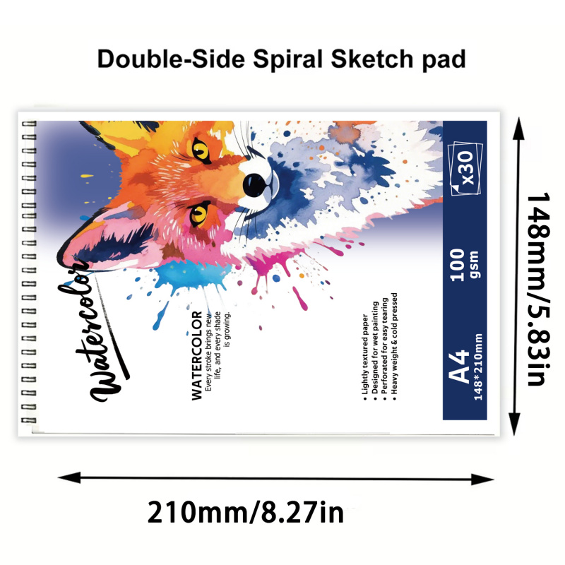A4/A5 spiraalgebonden aquarelb - Musical Instrument Coloring Pages recensie en prijs