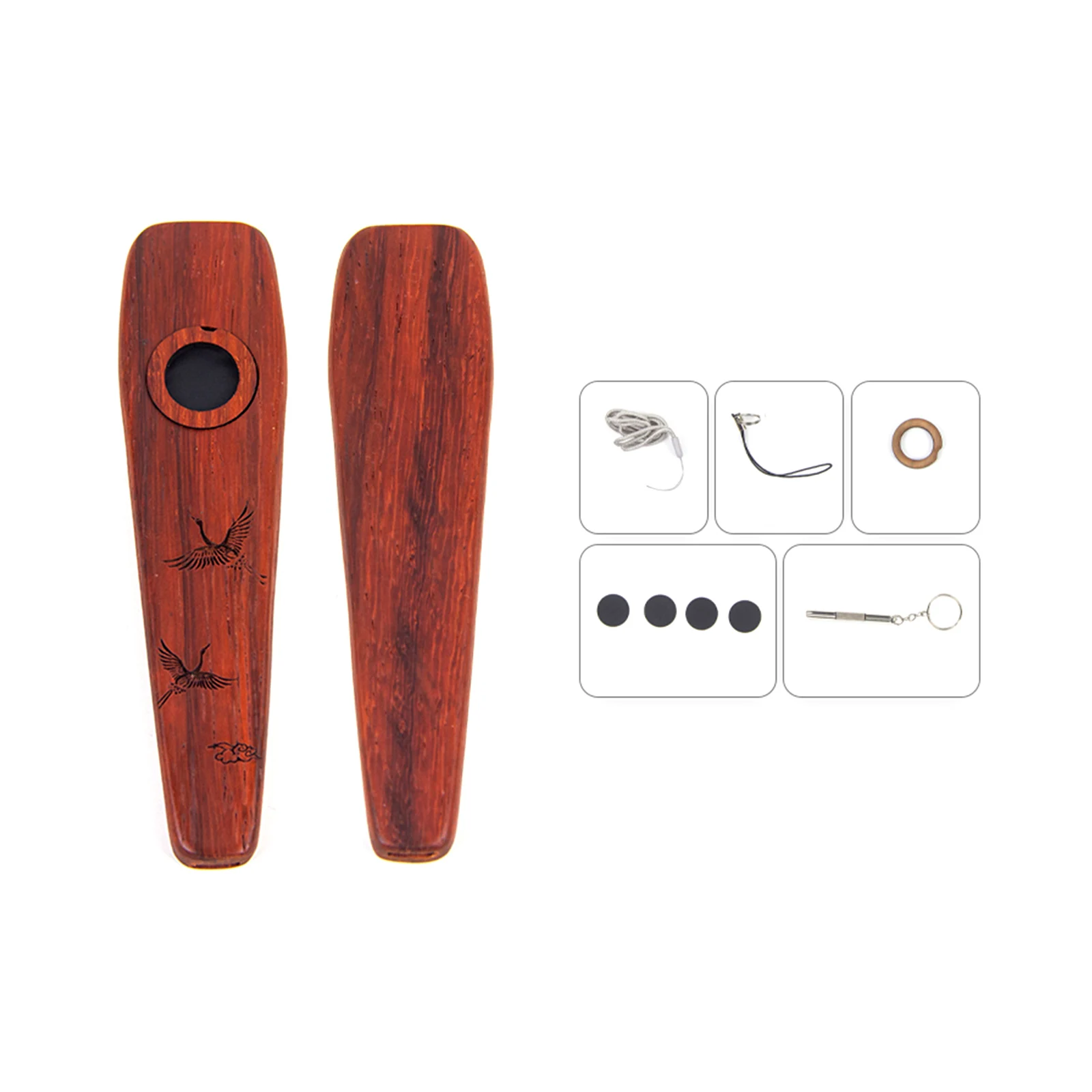 2025 Nieuwe houten Kazoo-cadea - Musical Instrument Flute recensie en prijs